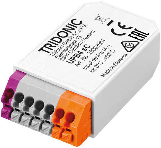 Tridonic DALI Input Controller UPB4 sC - 28002684