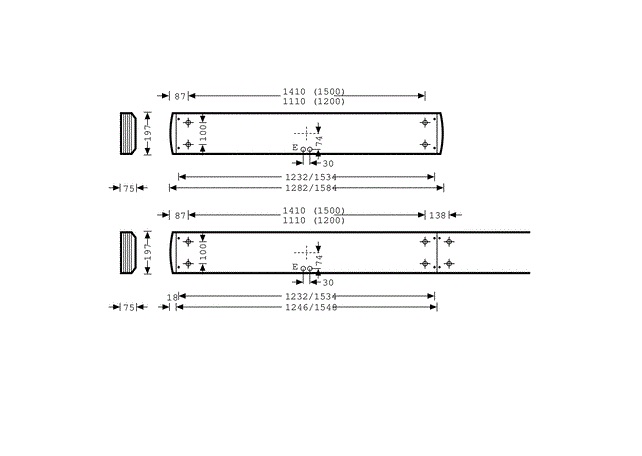 Trilux LED-Anbauleuchte Atirion D-L RPV 1200 3300-840 ETDD