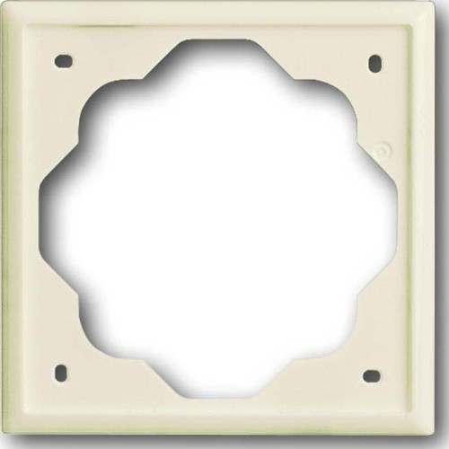 Busch-Jaeger Rahmen 1-fach elfenbein/ws 1721-72 - 2CKA001754A4312