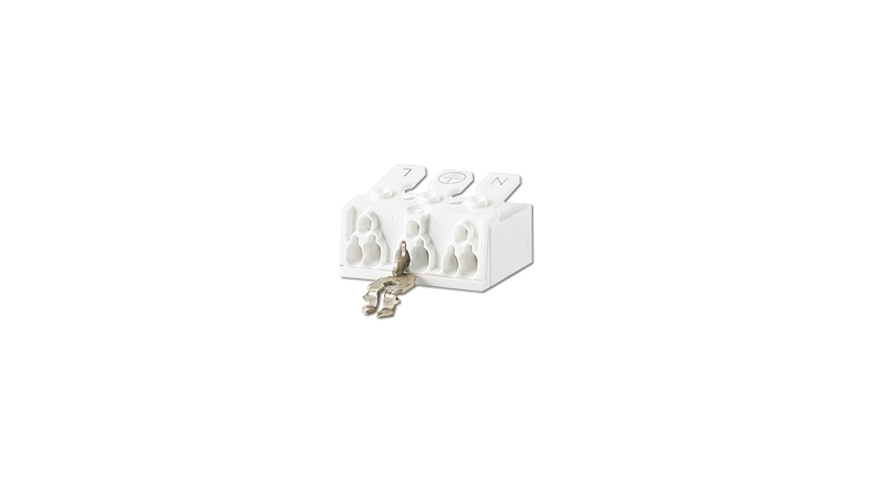 BJB 3-pole pushwire terminal blocks 46.413.1125.50