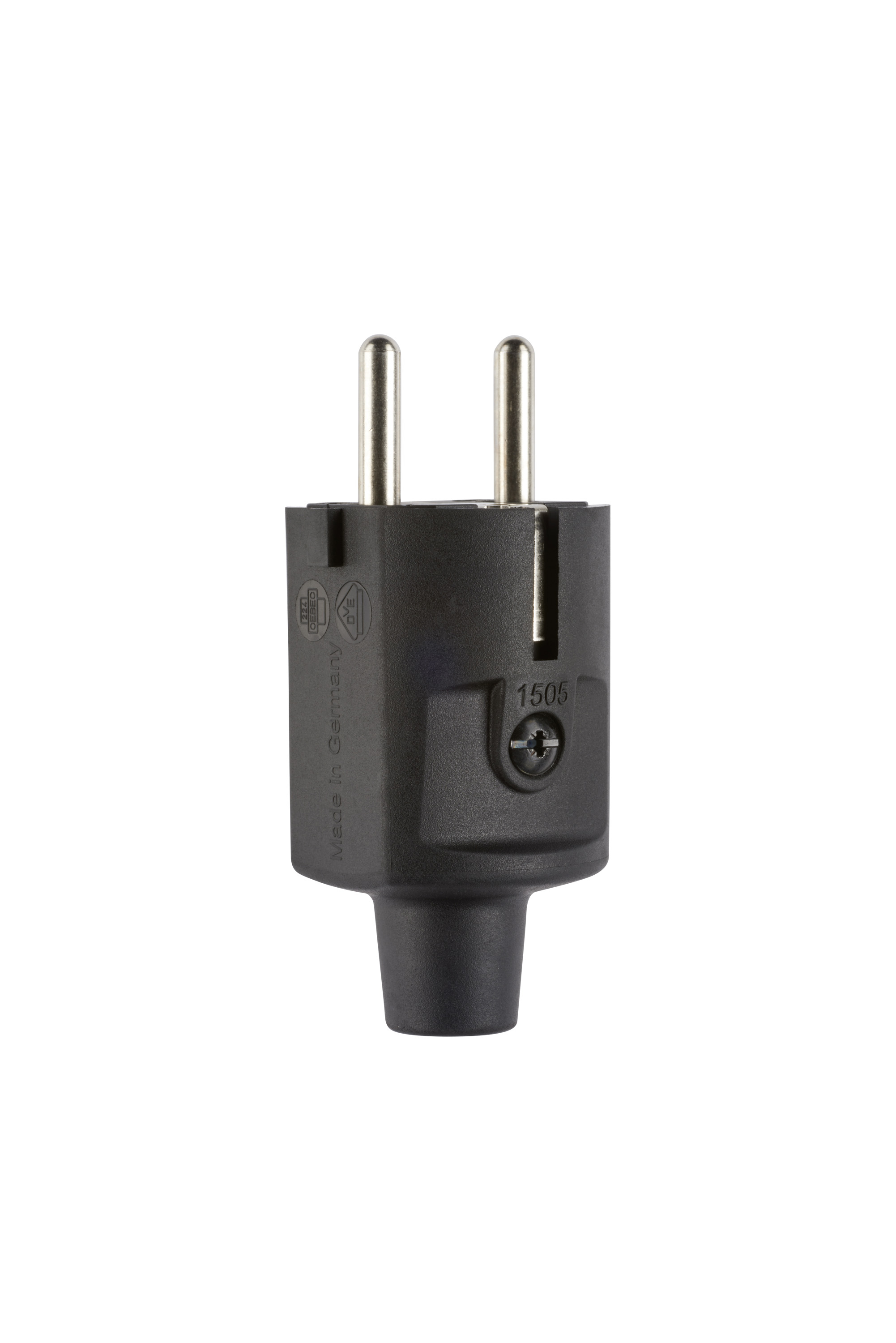 ABL GmbH Compact Stecker 1505 SK+F/B TPE sw 100000044