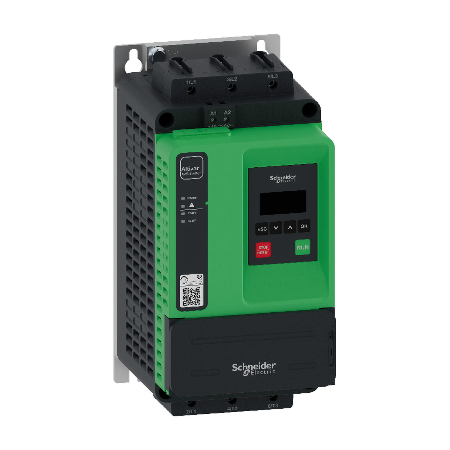 Schneider Electric Sanftanlasser Ats430, 32A, 208 Bis 600V ATS430D32S6