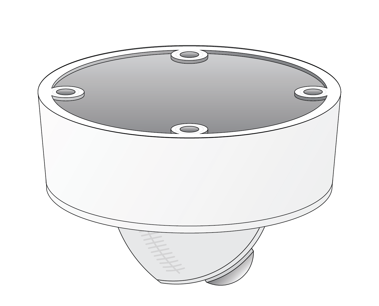 Lunatone Sensor Surface-mounted DALI LS