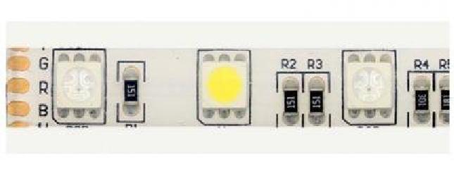 Weloom LED-tape colored RGBW 24V 5m 12mm IP67