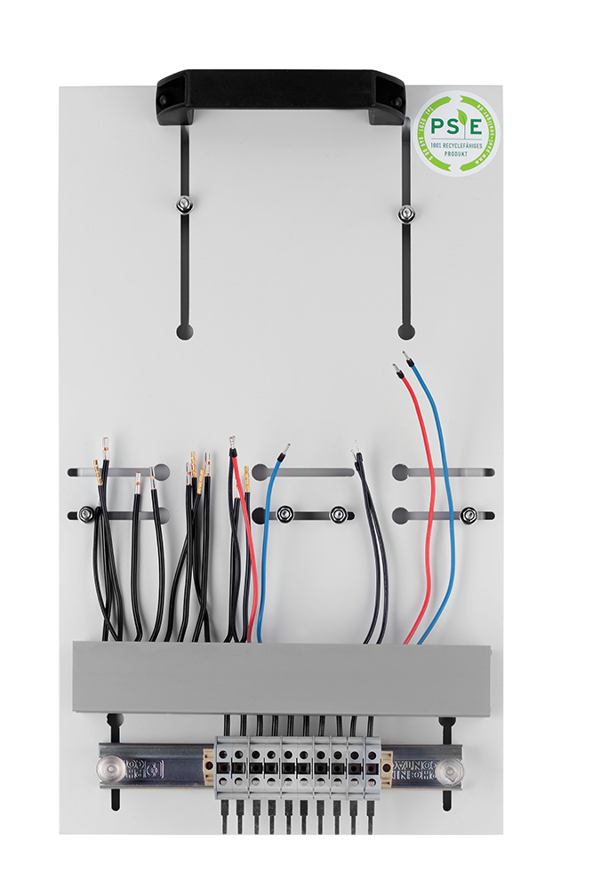 GSAB Elektrotechnik Zählerwechselplatte RWE kpl verdrahtet 99.00.925