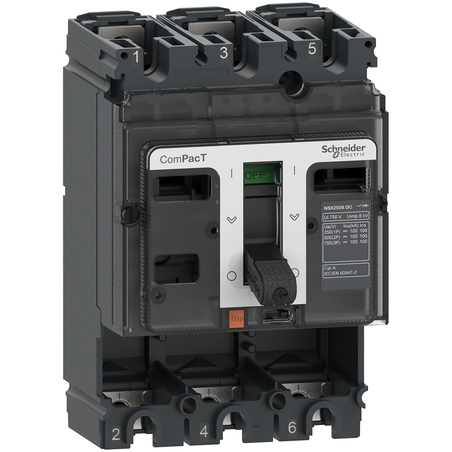 Schneider Electric Kompaktleistungsschalter Grundschalter ComPac C10S3D