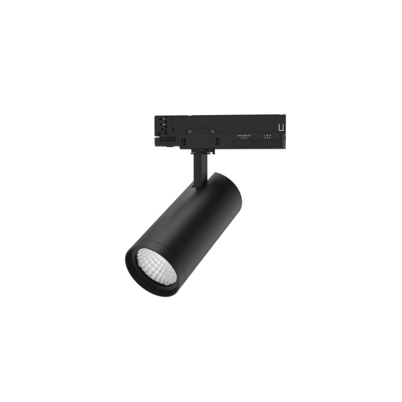 DOTLUX LED tracklight SLIMtrack-eco max.29W POWERselect & COLORselect black 36 degrees - 5071-199036