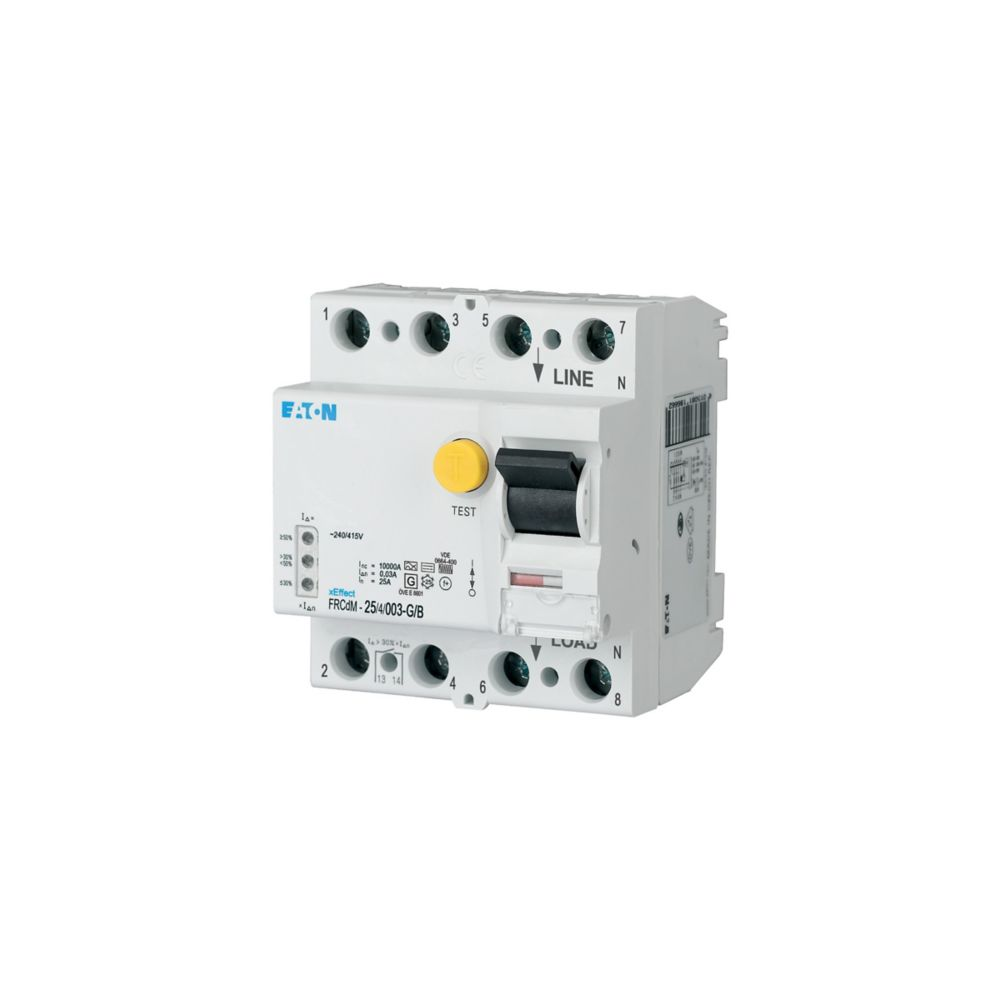 Eaton FI-Schalter 25A 4p 30mA FRCDM-25/4/003-G/B