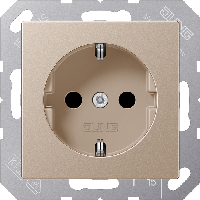Jung SCHUKO-Steckdose 16A 250V m.Berührungsschutz A 1520 KI CH