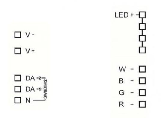 Lunatone Light Management LED-Dimmer DALI RGBW 350mA