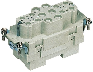 Harting Kontakteinsatz Buchseneinsatz 09380182701