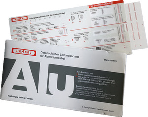 Hensel Datenschieber-LS Alu 98 17 0711