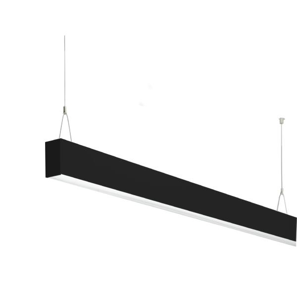 Brumberg LED-Pendel-Profilleuchte direkt, schwarz, rechteck - 77213083