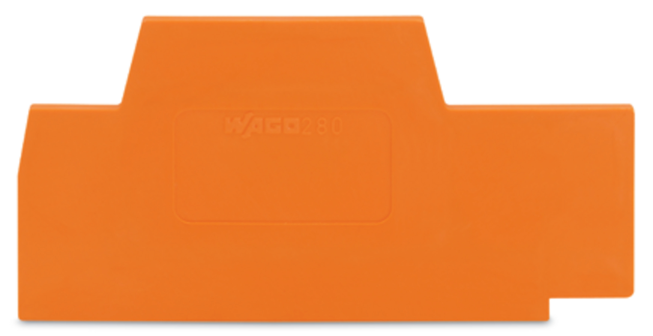 WAGO GmbH & Co. KG Abschlußplatte orange 280-343