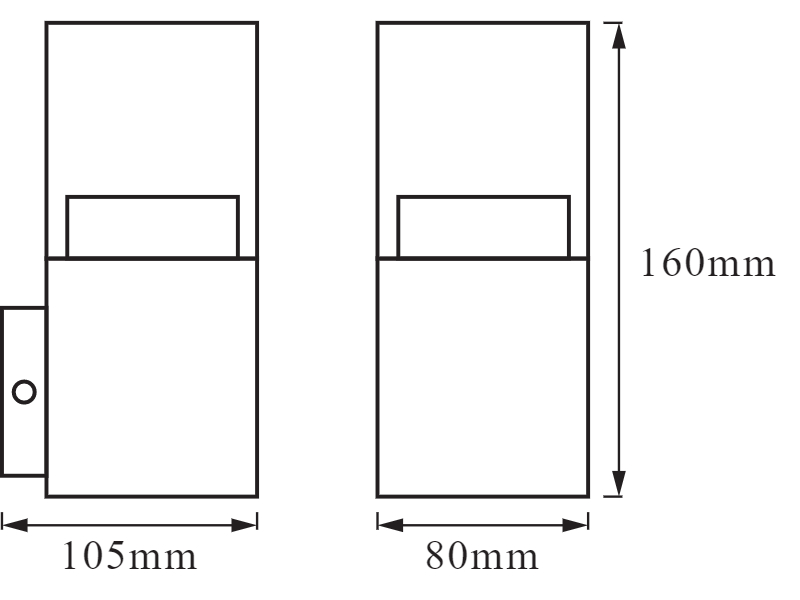 Ledvance Dekorative LED-Außenleuchte ENDURA STYLE CRYSTAL Wall 4.5W - 4058075474178