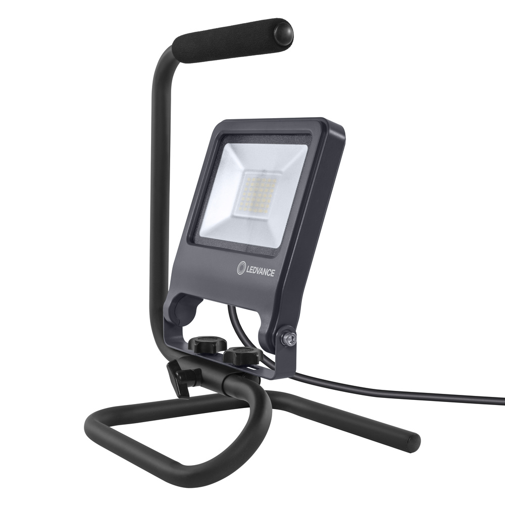 Ledvance Flexibles, tragbares Arbeitslicht LED WORKLIGHT 30W 840 S-STAND  – 4058075213852