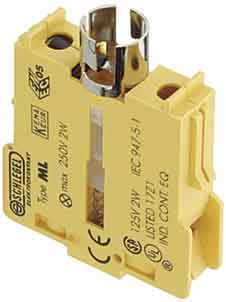 Schlegel Modul-Lampenelement mit Fassung ML