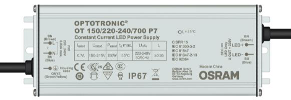 OSRAM LED-Driver OT 150/220-240/700 P7