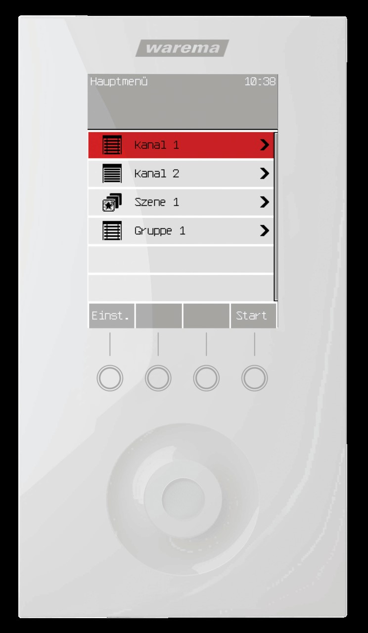 Warema Sonnen Wisotronic 1-Kanal UP weiß 1002733