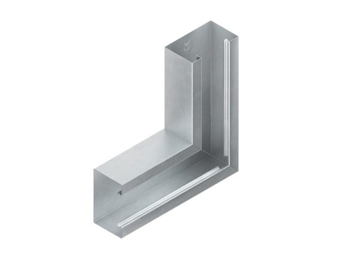 Niedax GK-Vertikaleck 90Gr. einzügig, 133x70mm GKV 133-78T70 VW - GKV 133-78T70 VW