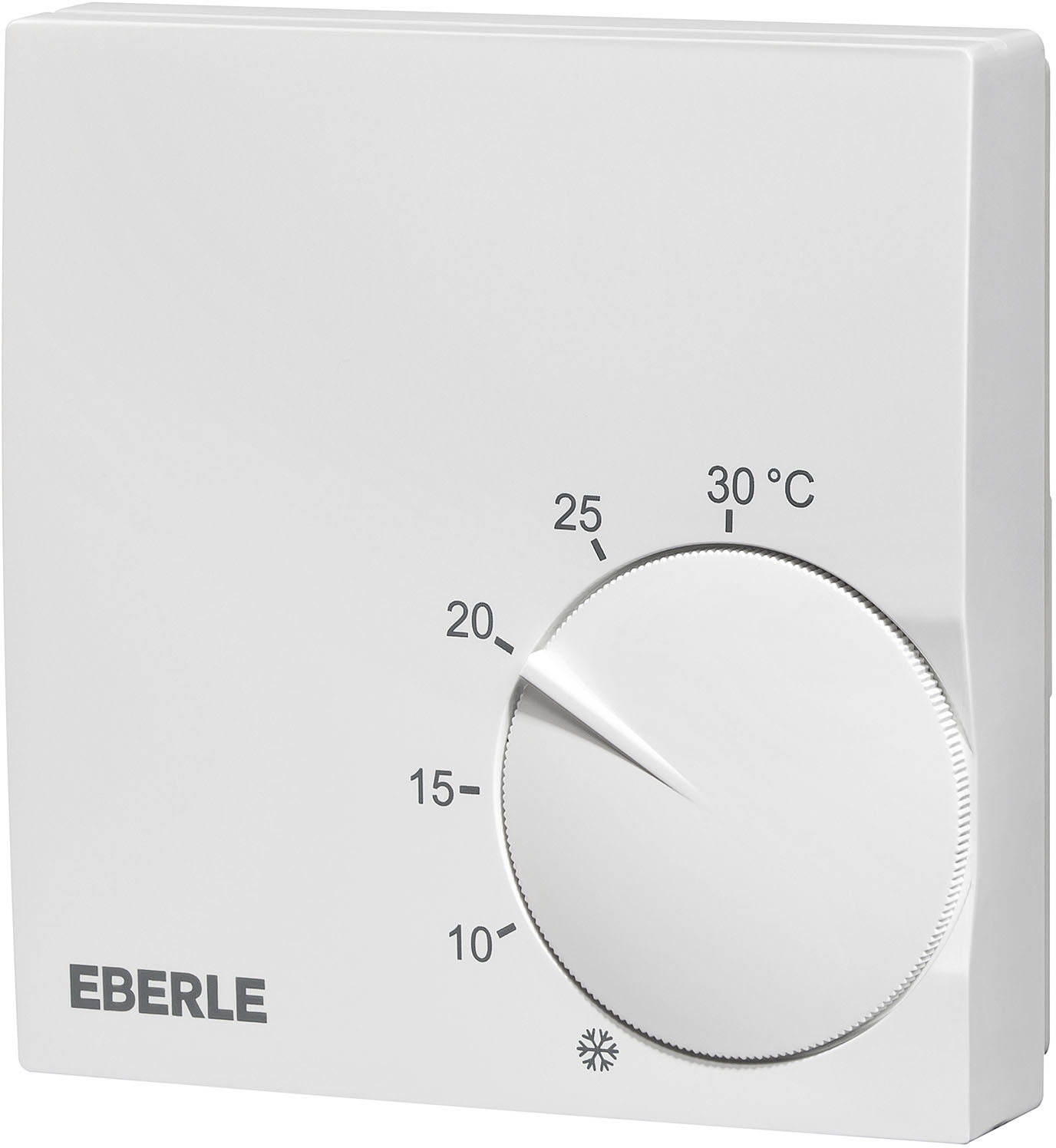 Eberle Controls Raumtemperaturregler AP polarweiss RTR-S 6121-1