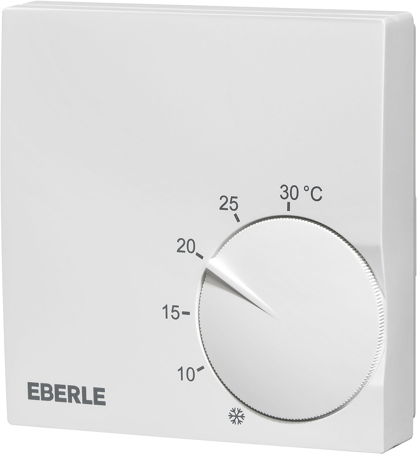 Eberle Controls Raumtemperaturregler AP polarweiss RTR-S 6121-1 - 131110000 günstig online kaufen