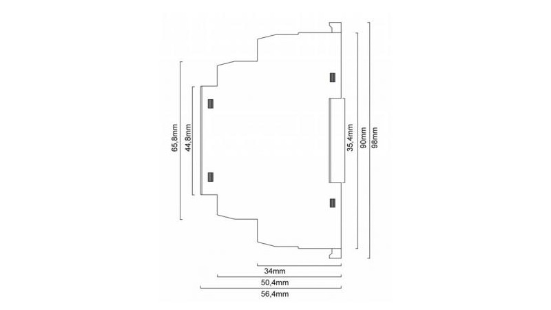 Lunatone Steuermodul DALI 4Net Basic Hutschiene