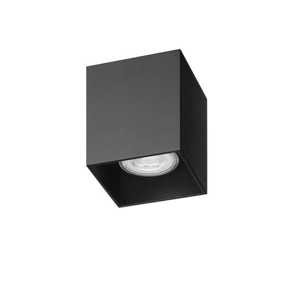 Brumberg Leuchten Anbaumodul quadratisch struktur schwarz 45131180 günstig online kaufen