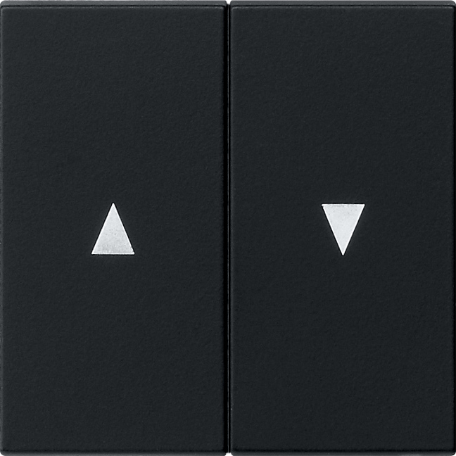 Gira Wippe 2f. sw Pfeilsymbol 0294005 Gira Wippe 2f. sw Pfeilsymbol 0294005