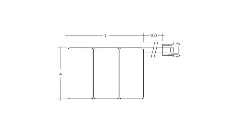 Tridonic Notlicht-Zubehör Accu-NICD 4B 55 - 89800385