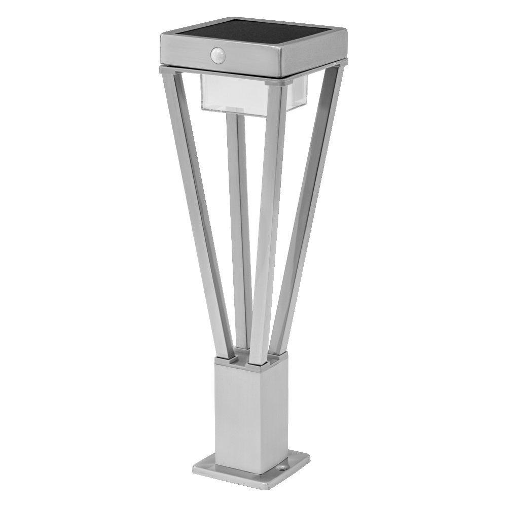 Ledvance LED outdoor wall and bollard light with solar and sensor ENDURA STYLE solar BOUQUET 50cm Post sensor stainless steel – 4058075564527