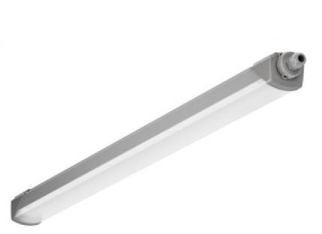 Zalux LED moisture-proof luminaire BASE High Efficiency 44W 5500Lumen IP66 1541mm with through-wiring - 10170847