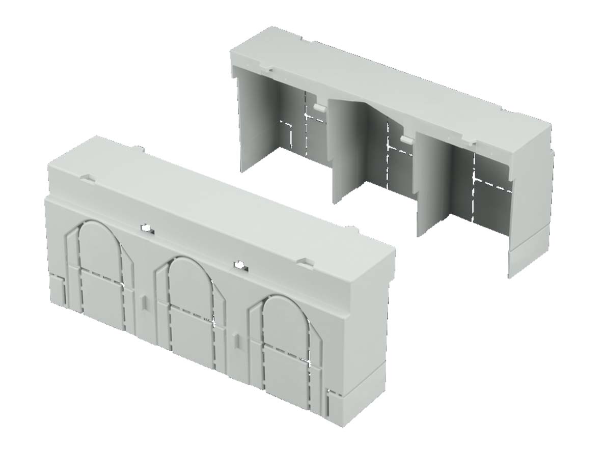 Rittal Anschlussraum-Abdeckung zur Erweiterung Gr.0 SV 9344.520 (VE2) - 9344520