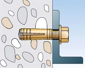 Fischer Deutschl. Messingdübel MS 6x24 - 78660