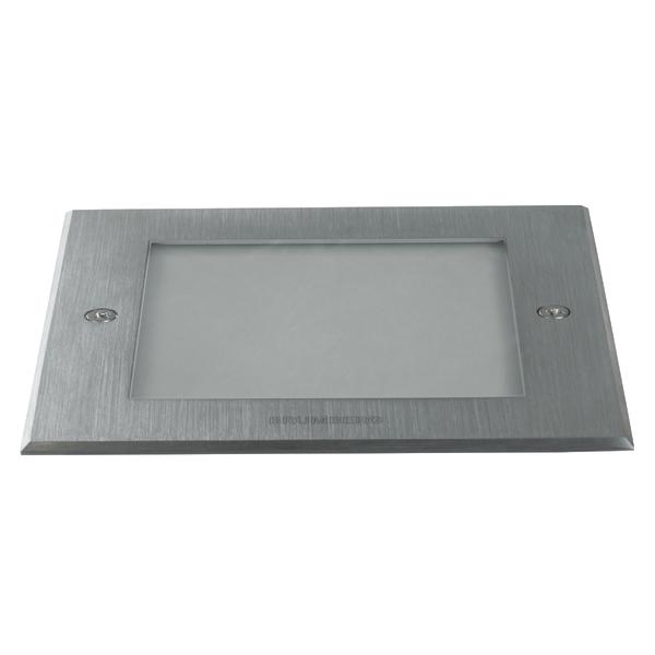 Brumberg LED in-ground luminaire HYBRIDE, V4A, IP67, stainless steel - 14671223