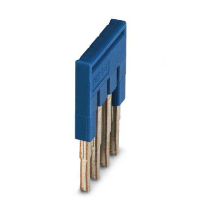 Phoenix Contact Steckbrücke 4-polig, blau FBS 4-4 BU
