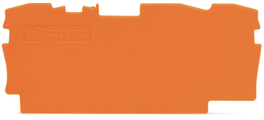 WAGO GmbH & Co. KG Abschluss-u.Zwischenplatte 1mm dick 2004-1392