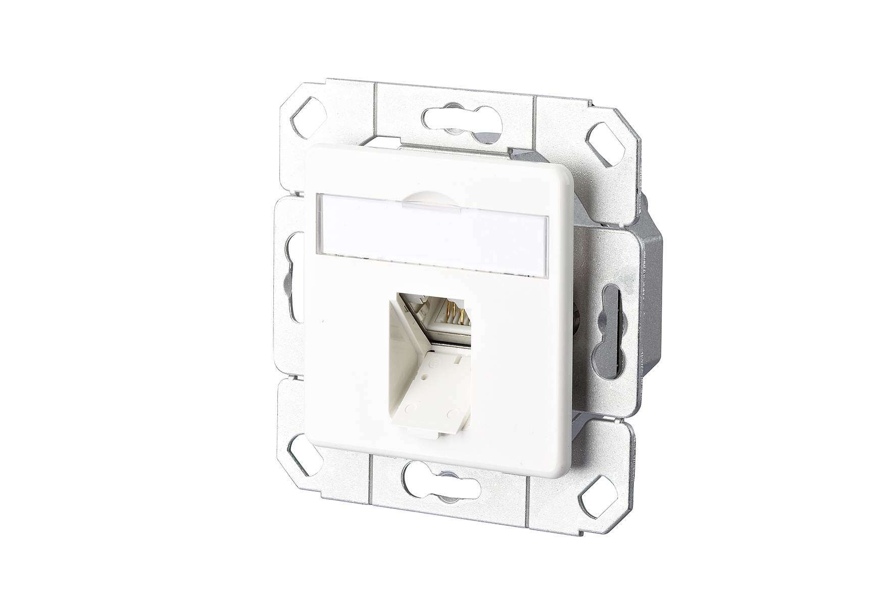 Metz Connect Anschlussdose C6A Upk 1xRJ45,Upk,rws 130C371102-I