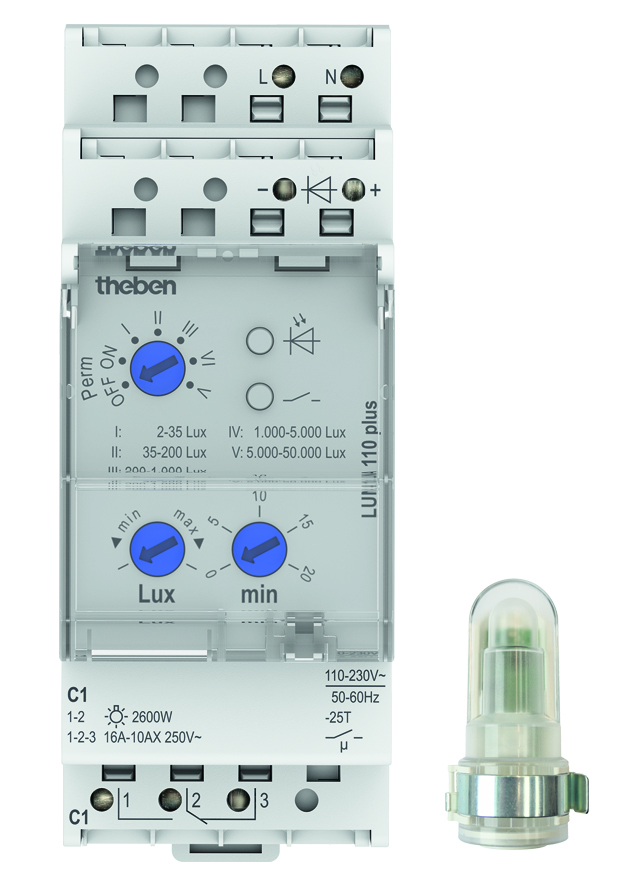 Theben Dämmerungsschalter LUNA 110 plus AL - 1100910