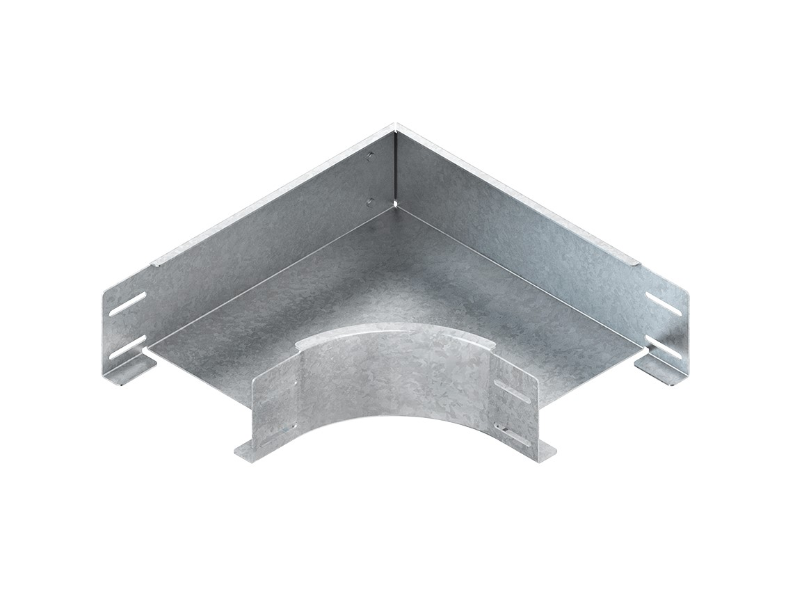 Niedax Bogen 90° für KR, schwer 100x200mm, t=2mm RESS 100.200 S