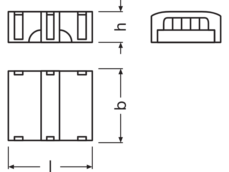 Ledvance Connectors for RGB LED Strips -CSD/P4