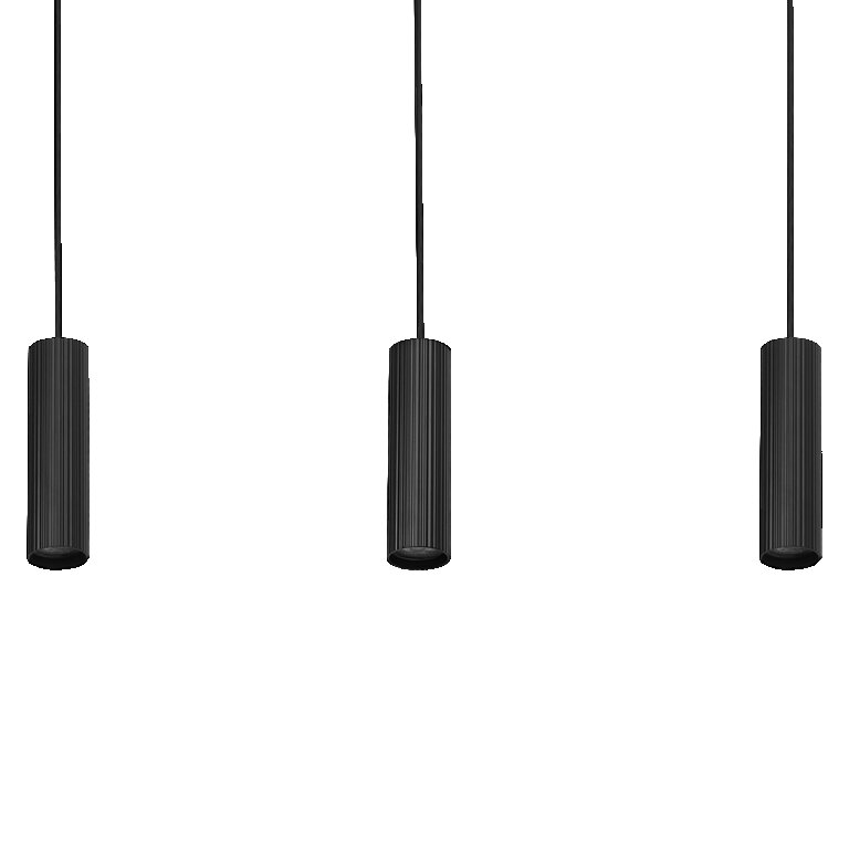 LEDVANCE Decor Drums Pendant 3XGU10 2XLED Black - 4058075838581