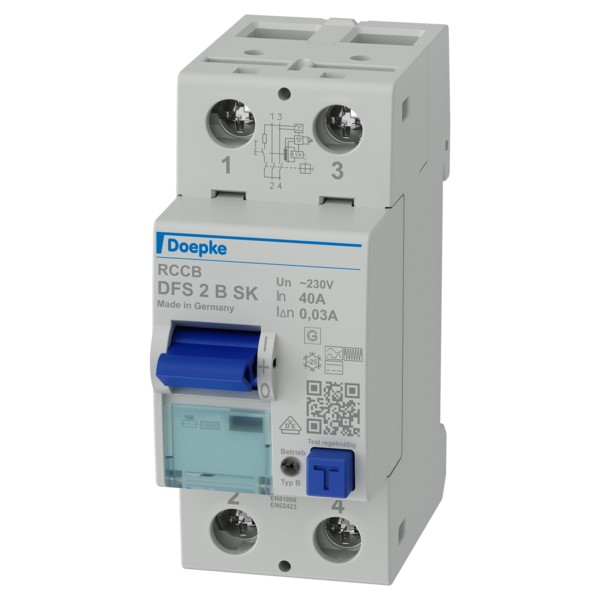 Doepke Fehlerstromschutzschalter DFS2 040-2/0,03-B SK