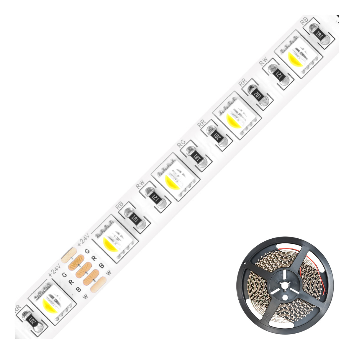 EVN Lichttechnik LED-Strip 24V 5m RGBW SB5424150509902 günstig online kaufen