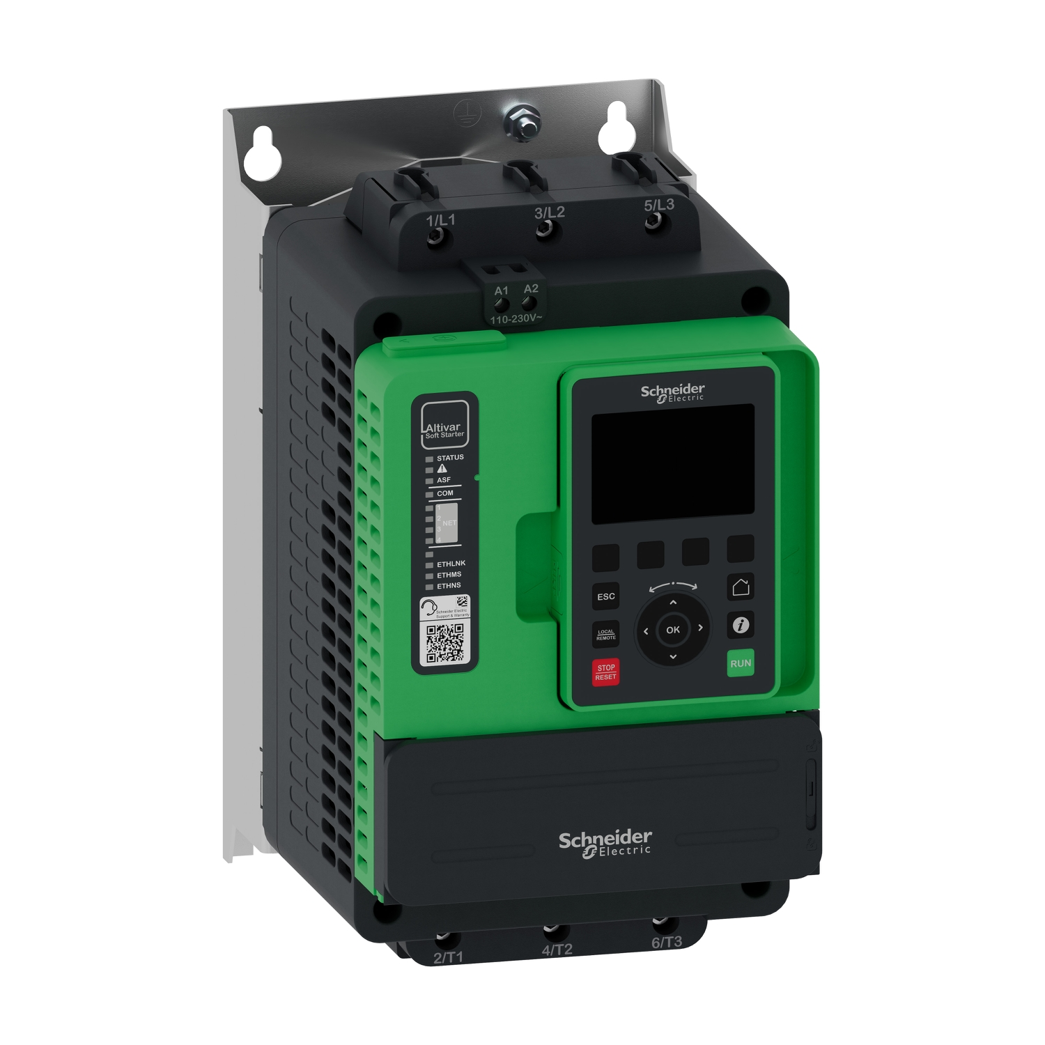Schneider Electric Sanftanlasser Ats490, 47A, 208 Bis 690V ATS490D47Y