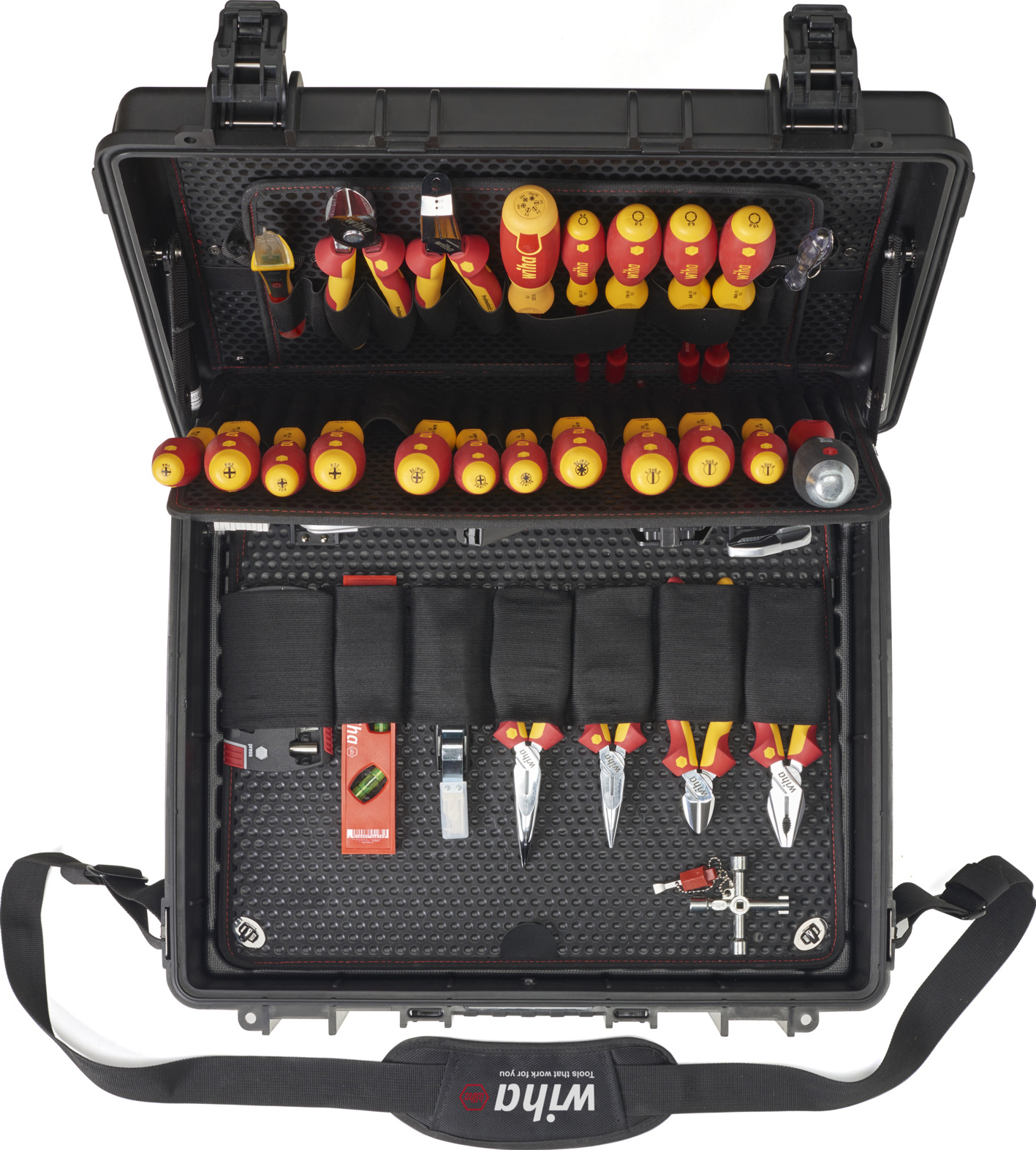 Wiha Werkzeugtasche Competence XL 9300-702 Set 80tlg