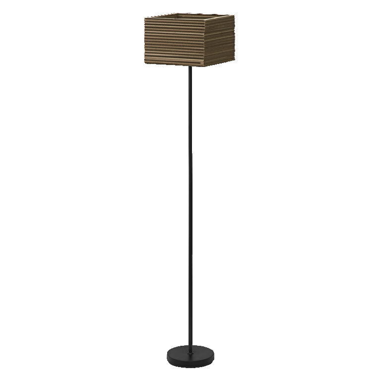 LEDVANCE Decor Cardboard Square Floor E27 Brown - 4058075837447