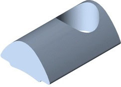 Item Nutenstein 5 verzinkt, Stahl M5 0.0.370.01 - 0.0.370.01