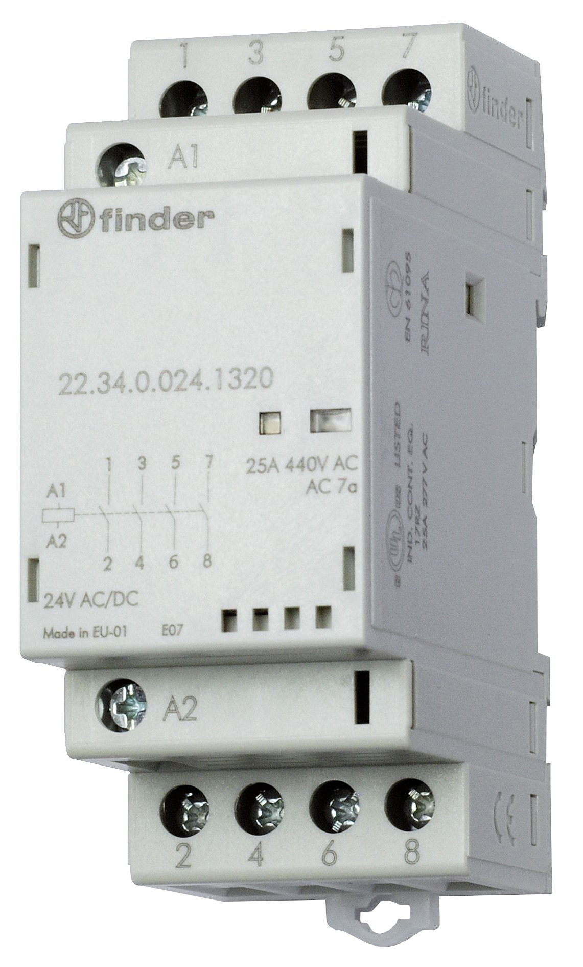 Finder Schütz 4S, 25A 22.34.0.024.1320