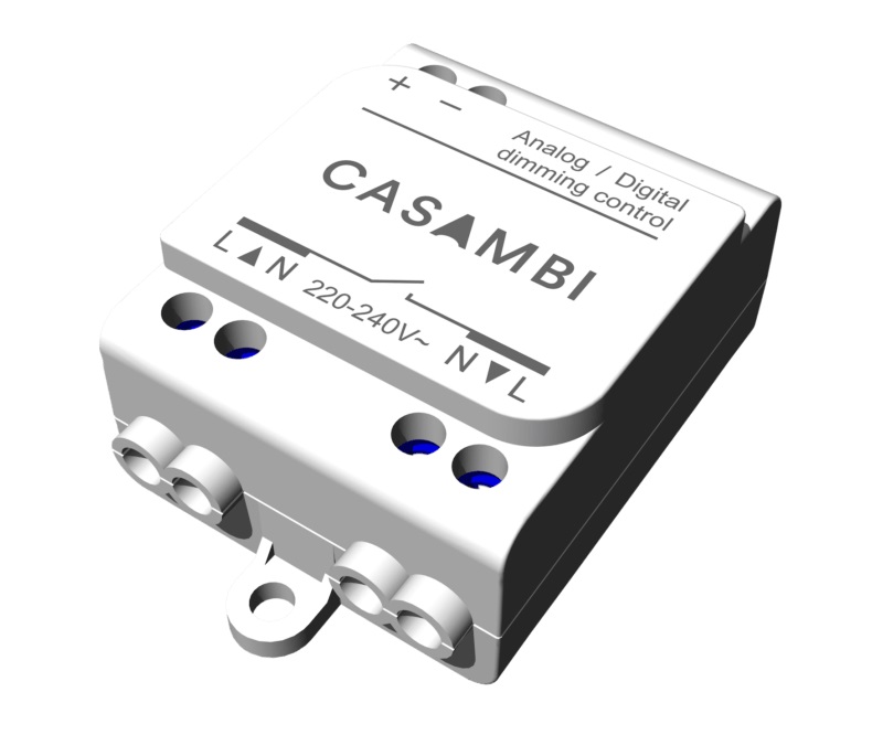Lighting control via Bluetooth and App Casambi CBU ASD 0-10V